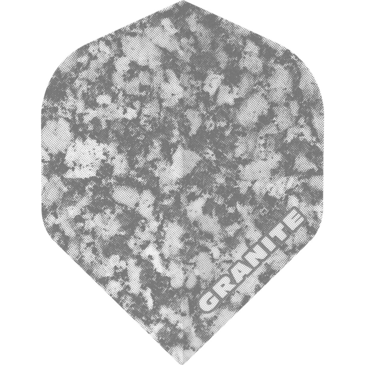 Ruthless - Rock Hard Granite - Dart Flights - 100 Micron - No2 - Std White