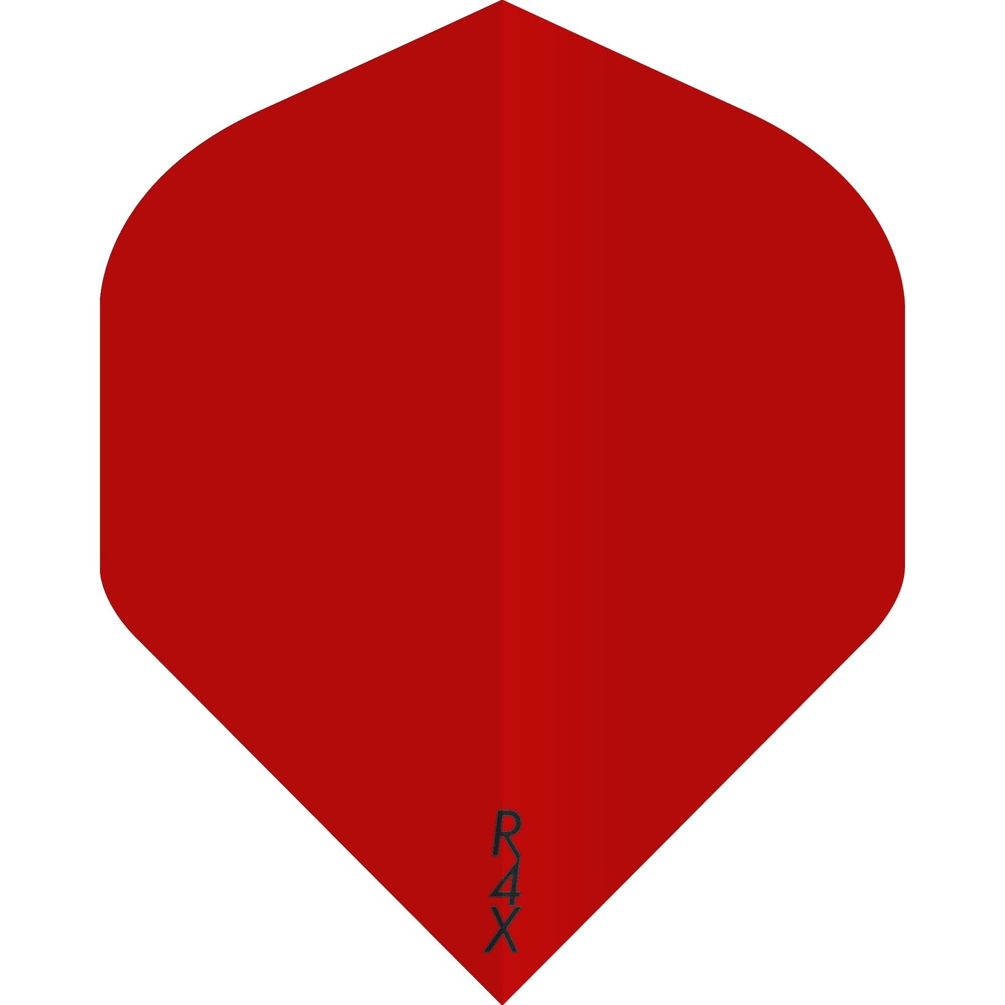Ruthless R4X - Transparent - Dart Flights - 100 Micron - No2 - Std Red