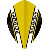 Ruthless - V100 Pro - Dart Flights - 100 Micron - Pear Yellow