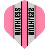 Ruthless - Clear Panel - Dart Flights - 100 Micron - No2 - Std Pink