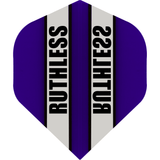 Ruthless - Clear Panel - Dart Flights - 100 Micron - No2 - Std Purple
