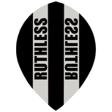 Ruthless - Clear Panel - Dart Flights - 100 Micron - Pear Black