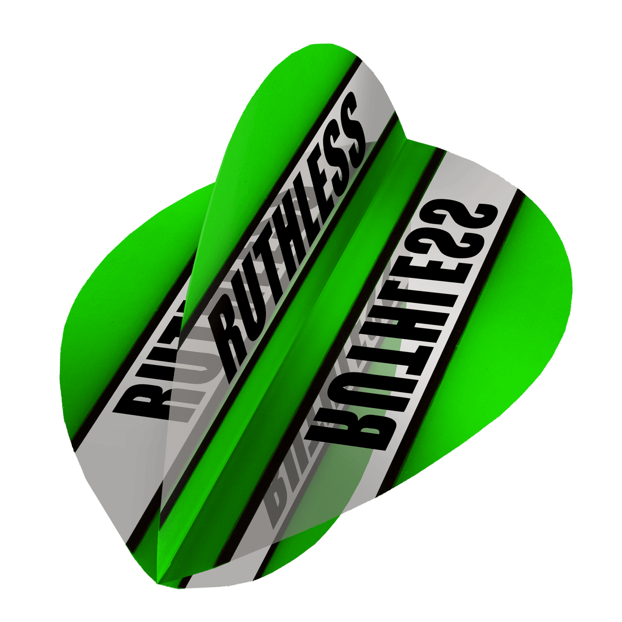 Ruthless - Clear Panel - Dart Flights - 100 Micron - Pear