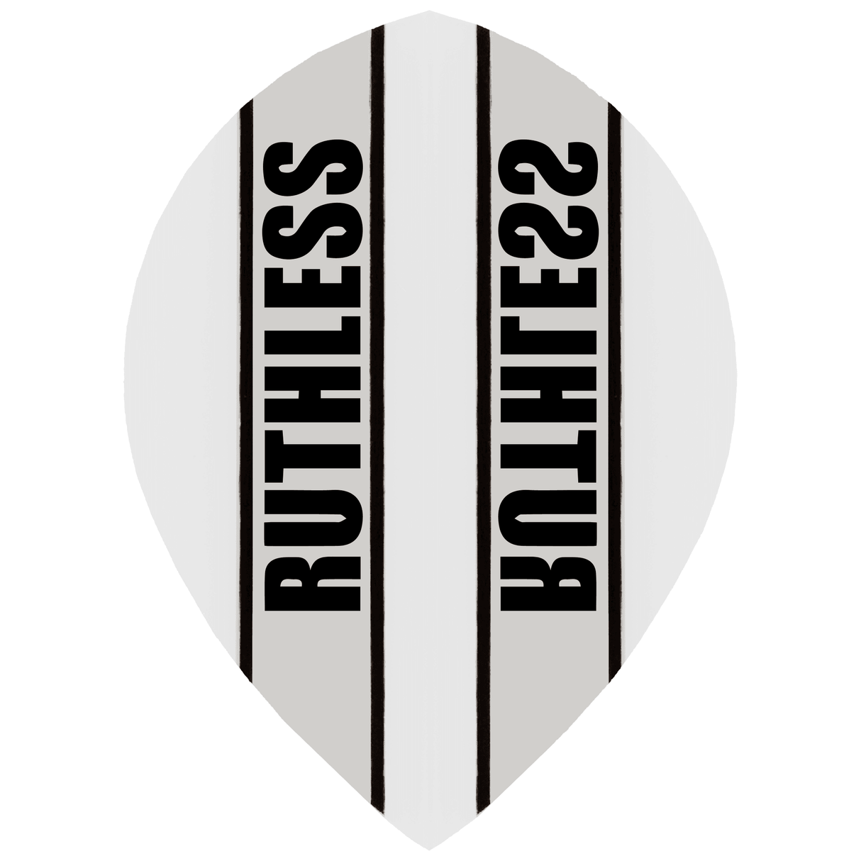 Ruthless - Clear Panel - Dart Flights - 100 Micron - Pear Clear