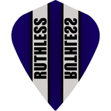 Ruthless - Clear Panel - Dart Flights - 100 Micron - Kite Dark Blue