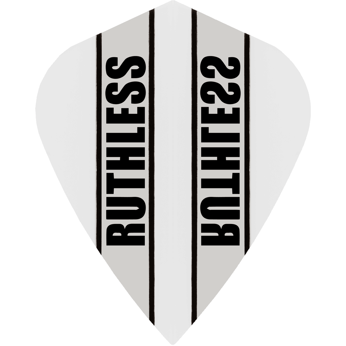 Ruthless - Clear Panel - Dart Flights - 100 Micron - Kite Clear