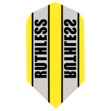 Ruthless - Clear Panel - Dart Flights - 100 Micron - Slim Yellow