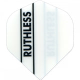 Ruthless - Solid Panel - Dart Flights - 100 Micron - No2 - Std White