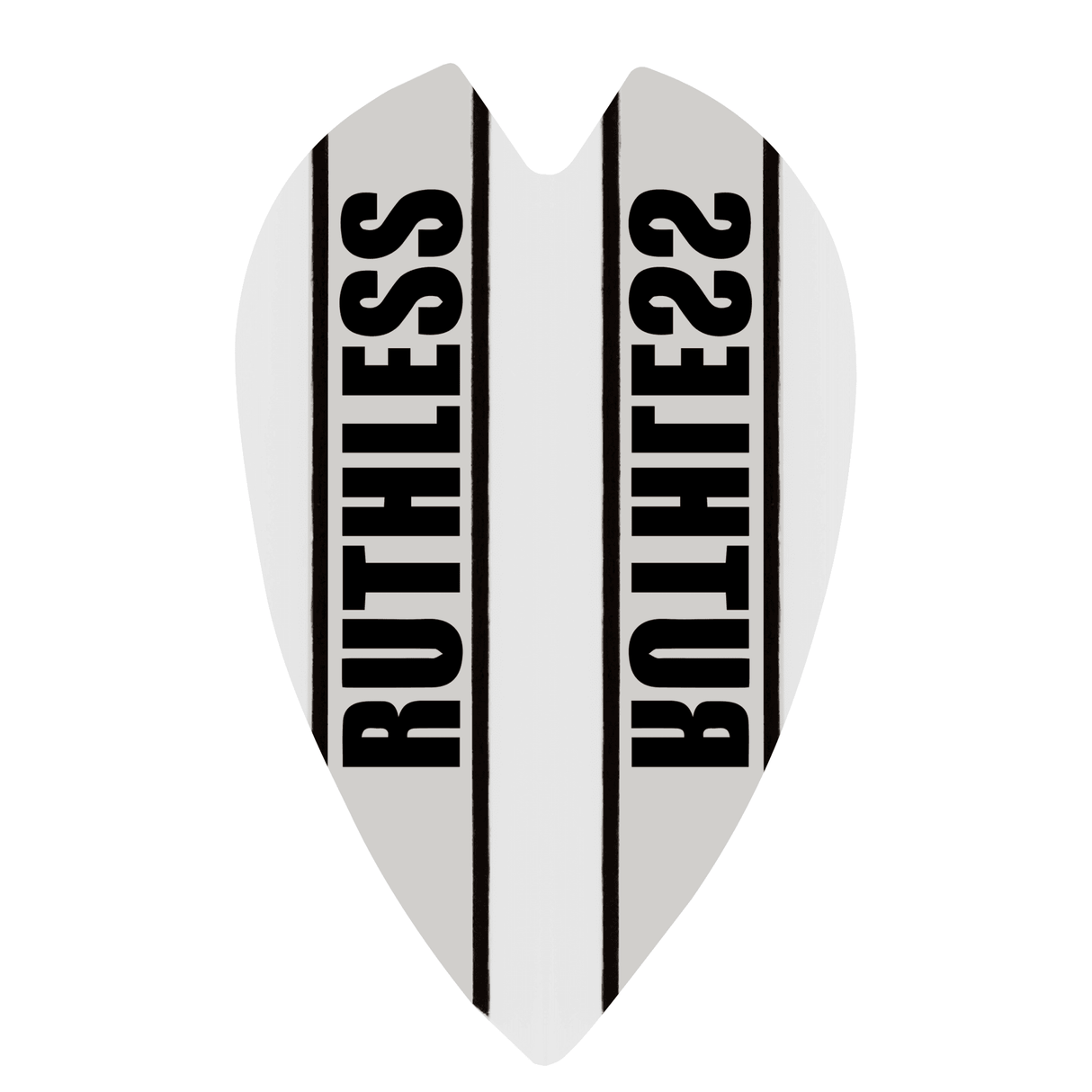 Ruthless - Clear Panel - Dart Flights - 100 Micron - Retro Clear