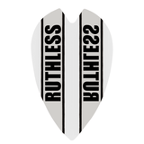 Ruthless - Clear Panel - Dart Flights - 100 Micron - Retro Clear