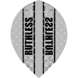 Ruthless - Clear Panel Embossed - Dart Flights - 100 Micron - Pear