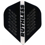 Ruthless - Checkouts - Dart Flights - 100 Micron - No2 - Std Black