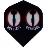 Ruthless - Window Dart - Dart Flights - 100 Micron - No2 - Std Black