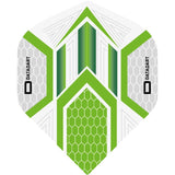 Datadart Dart Flights - Hex - No2 - Std - Grey Grey Green