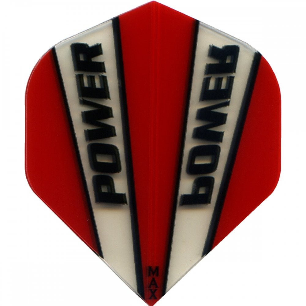 McCoy Power Max Dart Flights - 150 Micron - No2 - Std - Transparent