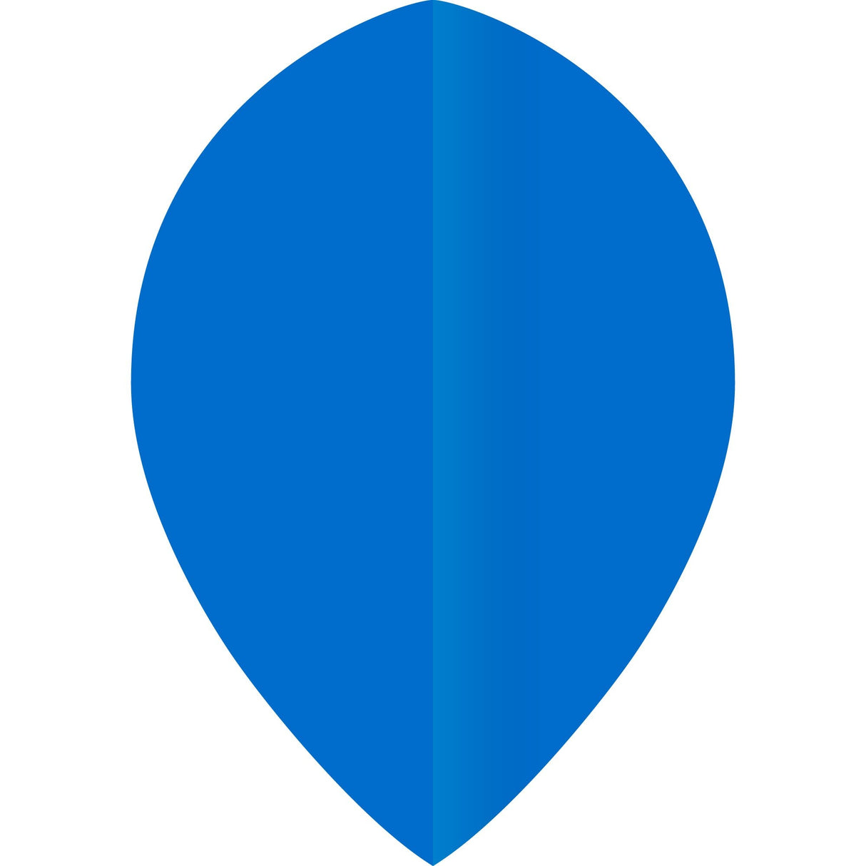 Ruthless Poly Plain - Solid - Dart Flights - 75 Micron - Pear Blue