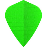 Designa Dart Flights - Fabric Rip Stop Nylon - Longlife - Kite Fluro Green