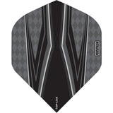 Pentathlon TDP-Lux Dart Flights - Vision Black Centre - No2 - Std Grey