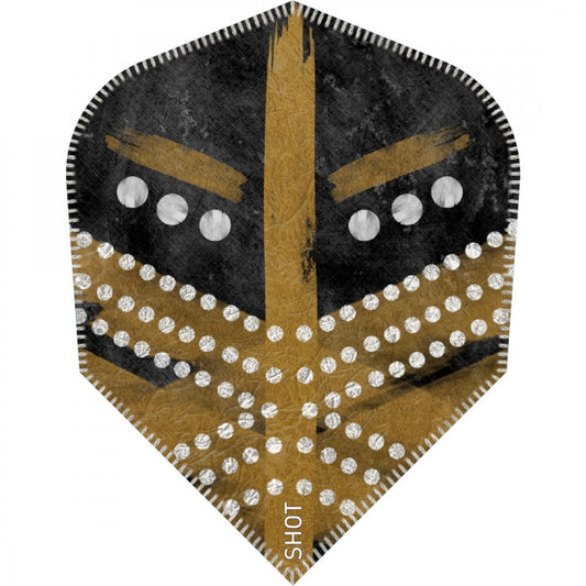 Shot Devon Petersen Dart Flights - Std - No6 - Greatness - Gold