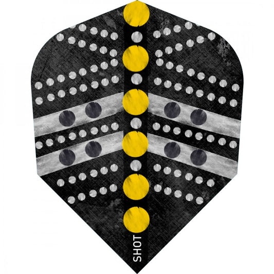 Shot Devon Petersen Dart Flights - Std - No6 - Wisdom