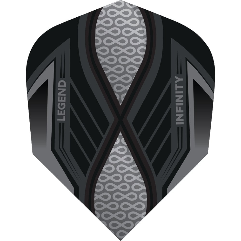 Legend Infinity Dart Flights - 100 Micron - No2 - Std Smokey