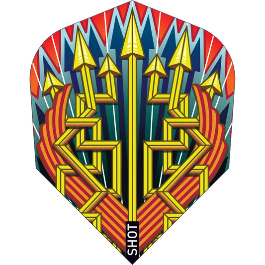 Shot Dart Flights - 100 Micron - Std - No6 - Roman Empire - Legion