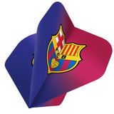 FC Barcelona - Official Licensed - Dart Flights - No2 - Std - F3 - Shaded with Crest