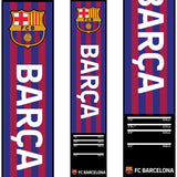 FC Barcelona - Official Licensed - Carpet Dart Mat - 290cm x 60cm - Striped with Crest