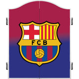 FC Barcelona - Official Licensed - Dartboard Cabinet - C2 - Shaded Crest
