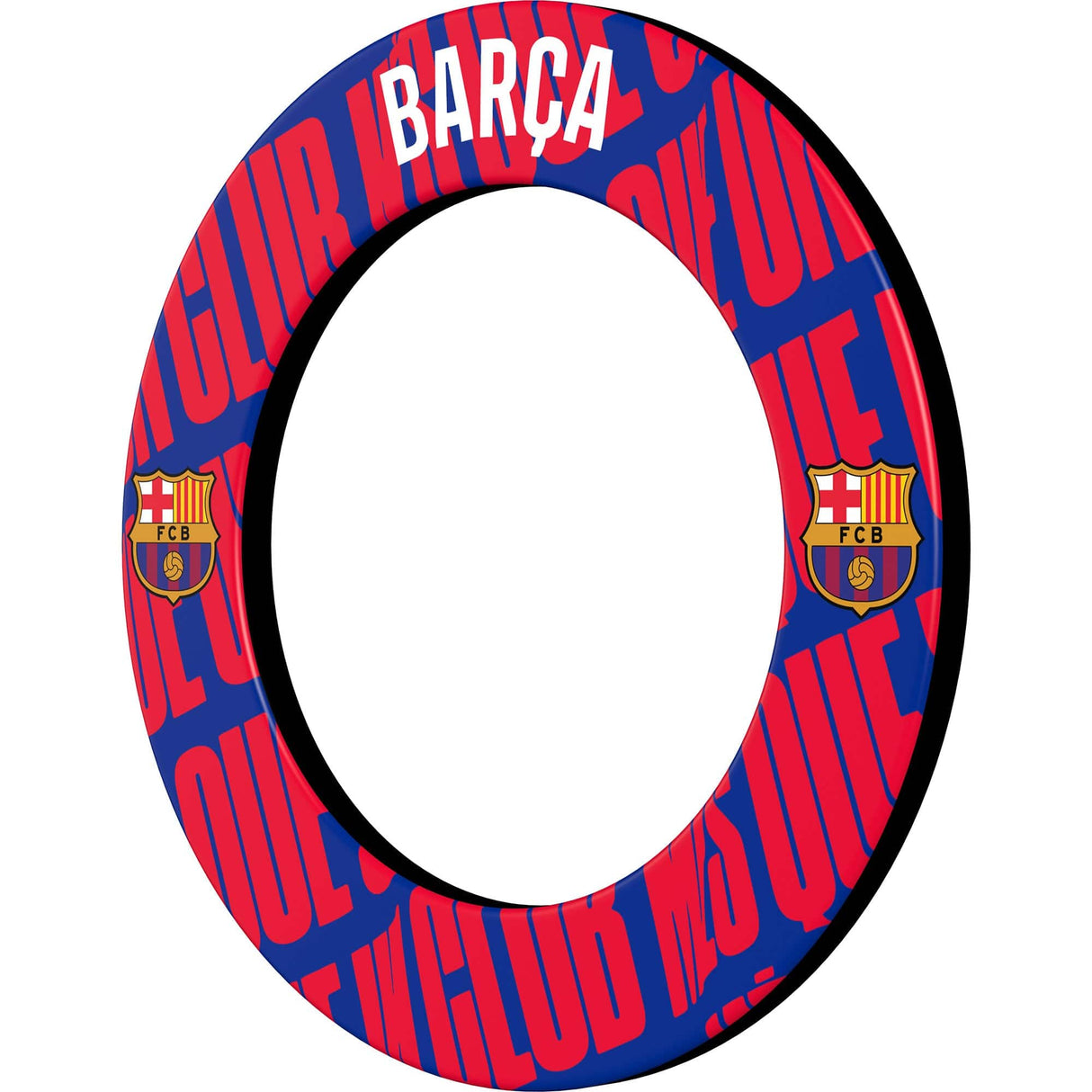 FC Barcelona - Official Licensed - Dartboard Surround - S1 - Word Crest BARÇA