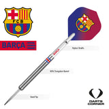 FC Barcelona - Official Licensed - Steel Tip Darts - Tungsten - BARÇA - 24g 24g