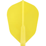 Cosmo Darts - Fit Flight - Set of 6 - SP Shape Yellow