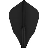 Cosmo Darts - Fit Flight - Set of 3 - W Shape Black