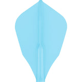 Cosmo Darts - Fit Flight - Set of 3 - W Shape Blue
