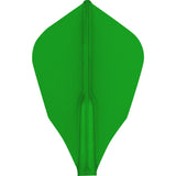 Cosmo Darts - Fit Flight - Set of 3 - W Shape Green