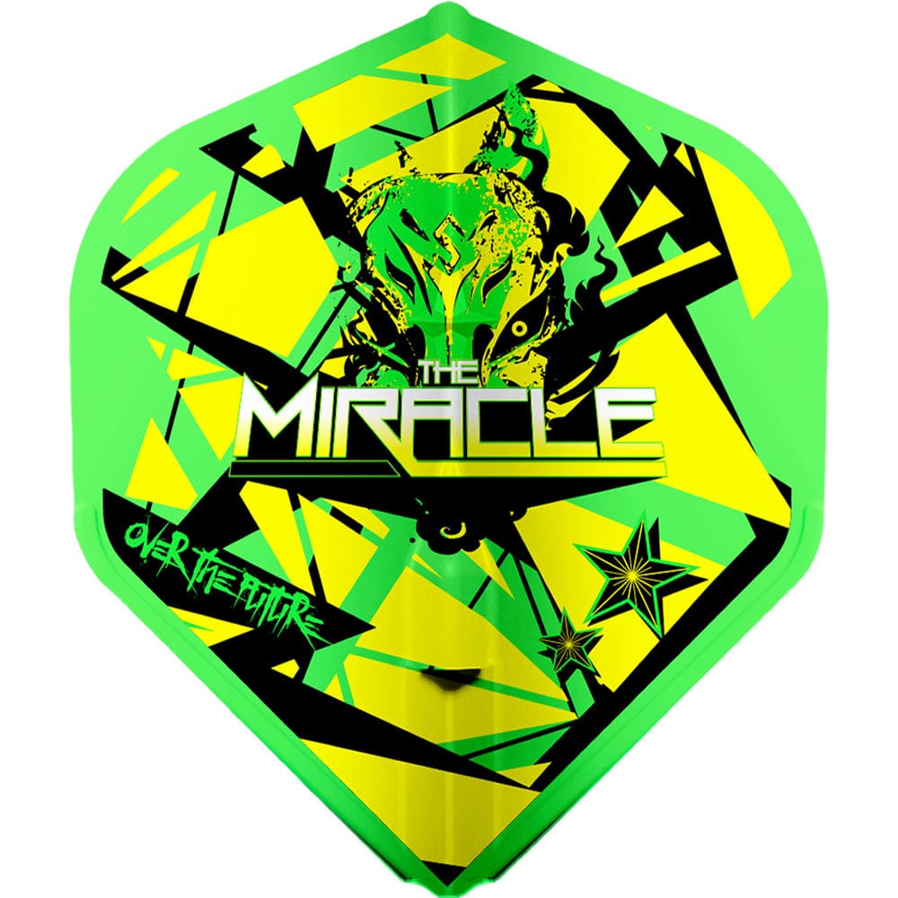 L-Style - EZ L-Flights - Integrated Champagne Ring - L1 - Mikuru Suzuki - V5 - Neon Green