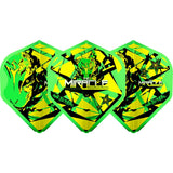 L-Style - EZ L-Flights - Integrated Champagne Ring - L1 - Mikuru Suzuki - V5 - Neon Green