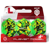 L-Style - EZ L-Flights - Integrated Champagne Ring - L1 - Mikuru Suzuki - V5 - Neon Green