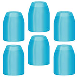 L-Style - Standard Champagne Rings - Pack 6 Clear Blue