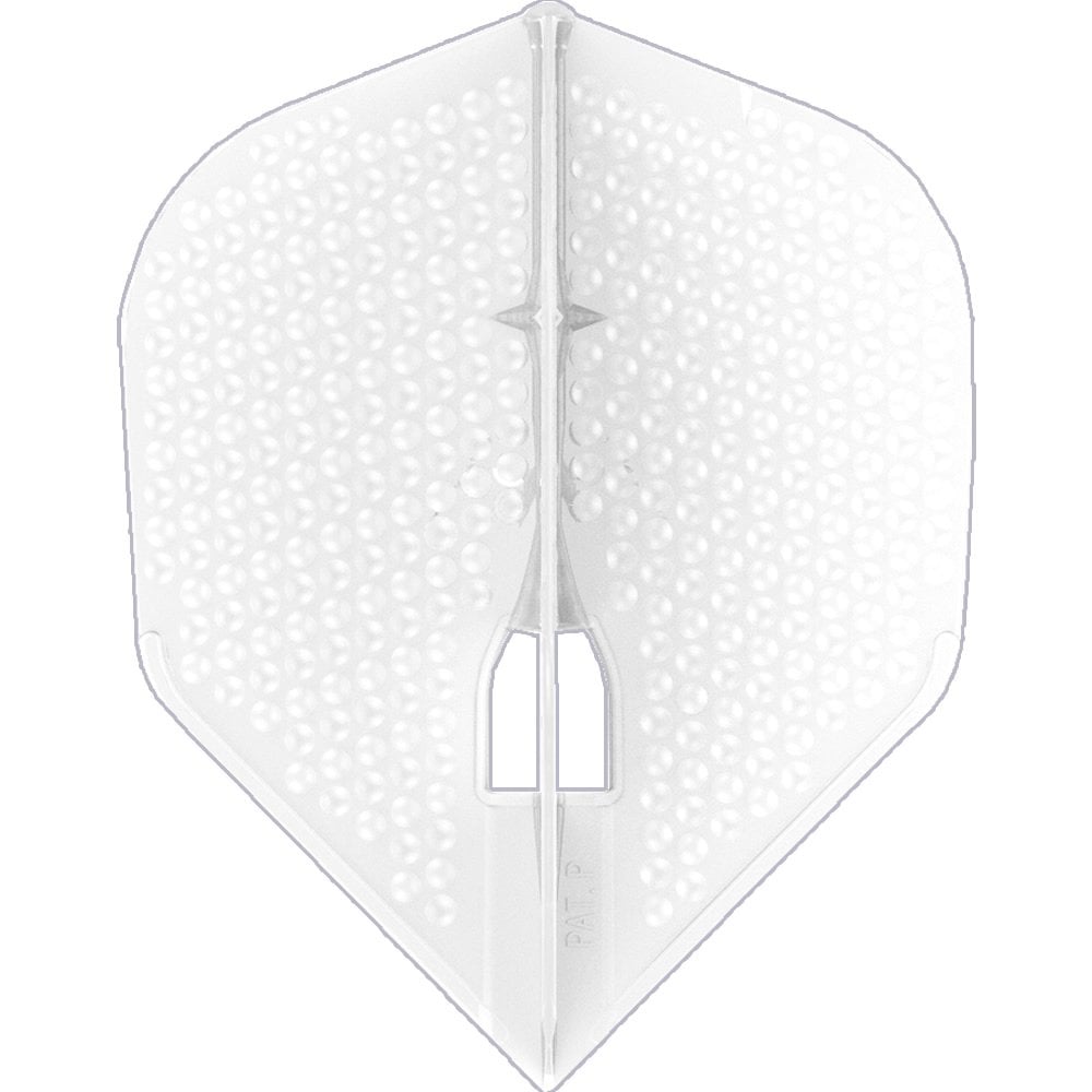 L-Style Champagne Flight Pro – Shape L3, Wit, 180 Micron, Aerodynamisch, Met Versterkte Zijkanten, Voor Darts