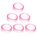 L-Style - L-Flights Accessories - L Rings Clear Red