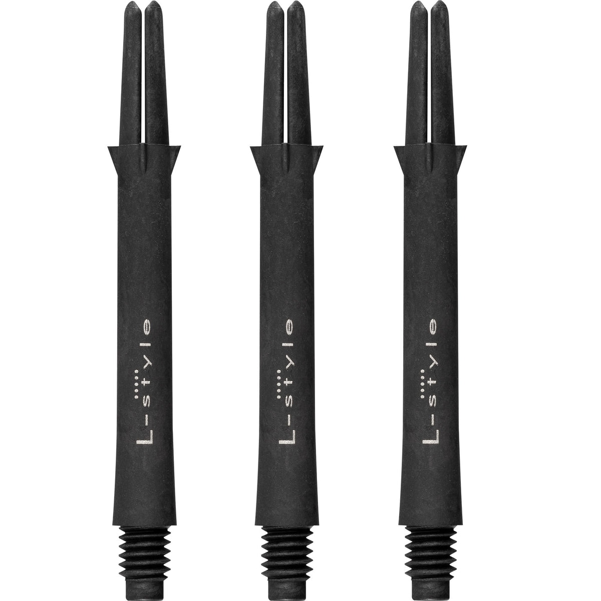 Tiges Carbon L-Style Pour Fléchettes - Lot De 3 | Graphite Léger Et Antidérapant