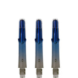 L-Style - L-Shafts Gradient - N9 - Locked Straight - Black & Blue L Style 190 33mm Short
