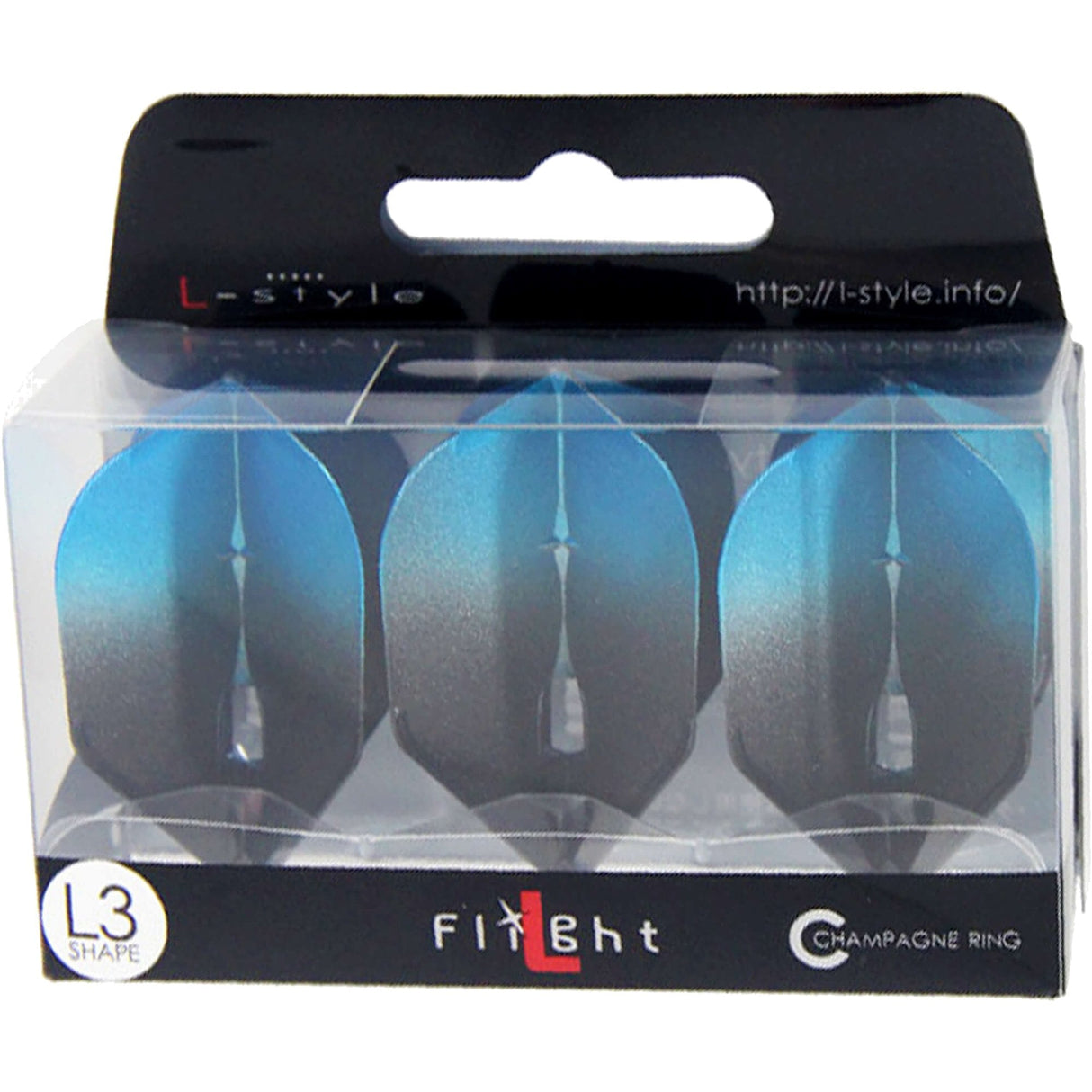 L-Style - L-Flight Pro - Champagne Ring - L3 Shape - Two Tone - Black L-Style - L-Flight Pro - Champagne Ring - L3 Shape - Two Tone - Black