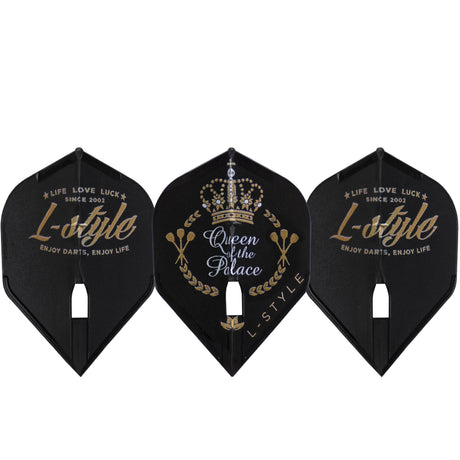 L-Style - L-Flight Pro - Champagne Ring - L1 - Fallon Sherrock V3 - Vintage - Black & Gold