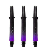 L-Style - L Shafts - Carbon Two Tone - Black and Purple - Short L Style 260 40mm Tweenie