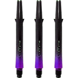 L-Style - L Shafts - Carbon Two Tone - Black and Purple - Short L Style 330 47mm Medium