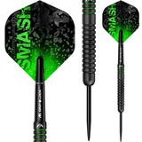 Mission Martin Lukeman Darts - Steel Tip -  90% - Smash - Black Titanium 25g