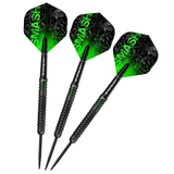 Mission Martin Lukeman Darts - Steel Tip -  90% - Smash - Black Titanium 25g