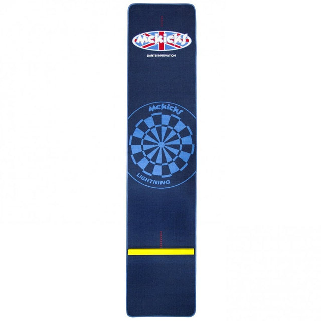 Darts Mat McKicks Carpet Mat With Raised Oche McKicks Logo